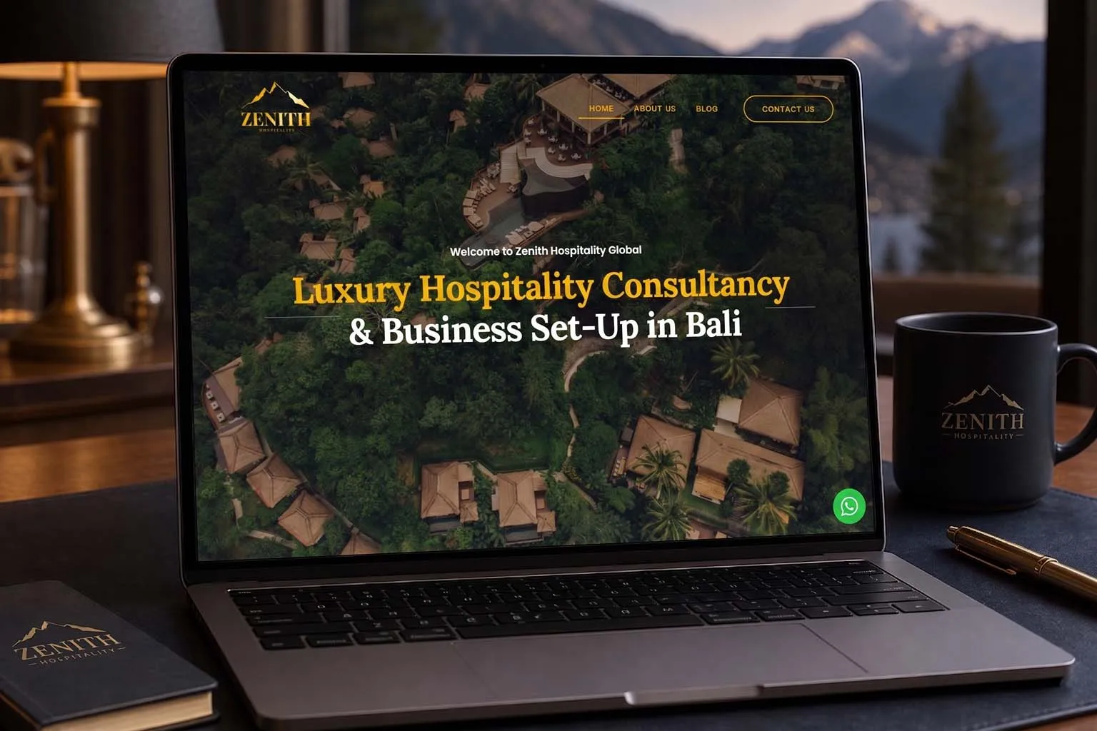 Zenith Hospitality mockup 3