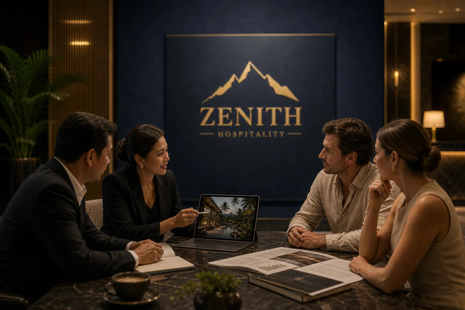 Zenith Hospitality mockup 5