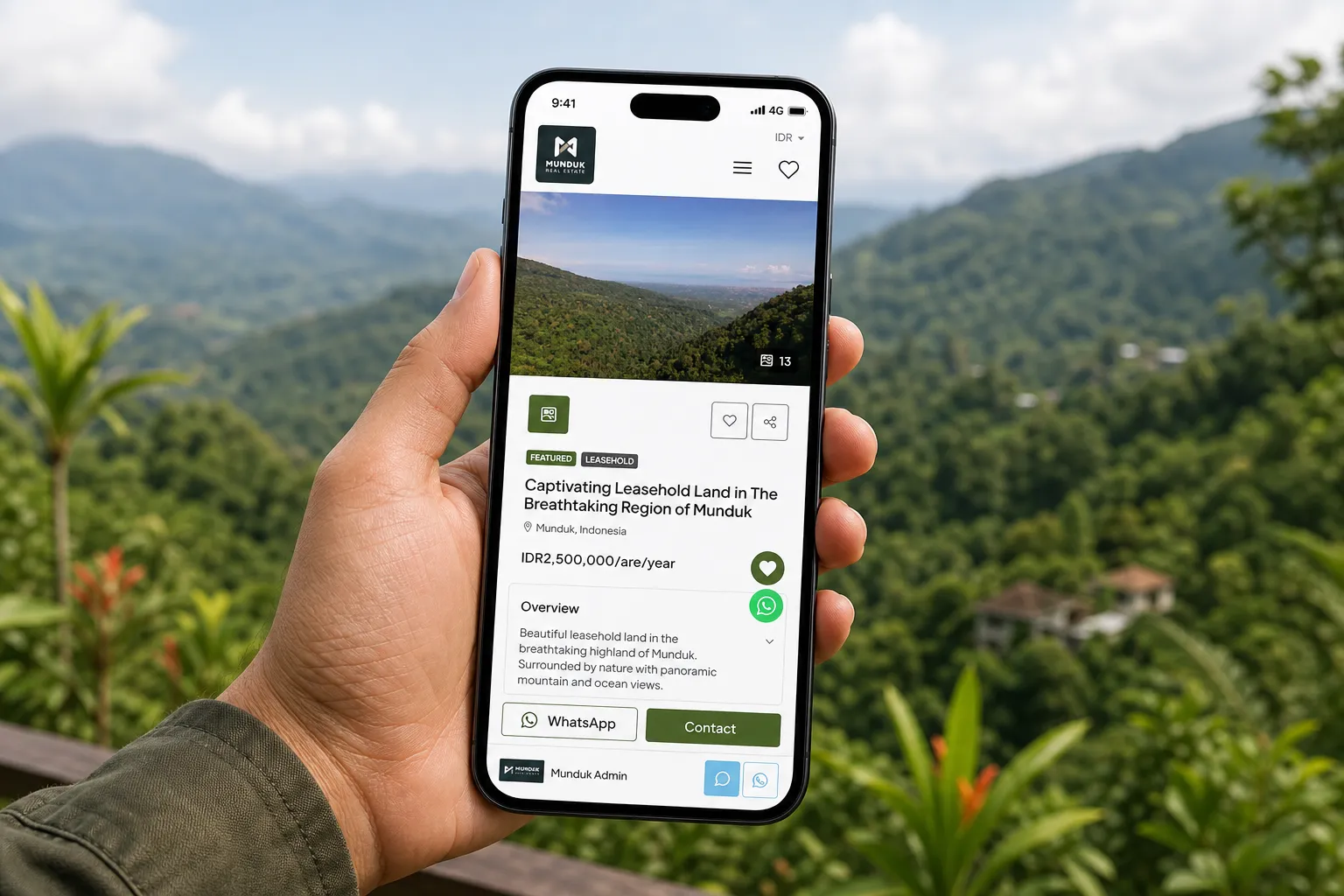 Munduk Real Estate mockup 3